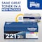 Brother Standard Yield Cyan/Magenta/Yellow Toner Cartridge, PK3, Yield: 2200 Pages TN2213PK - alternate 7